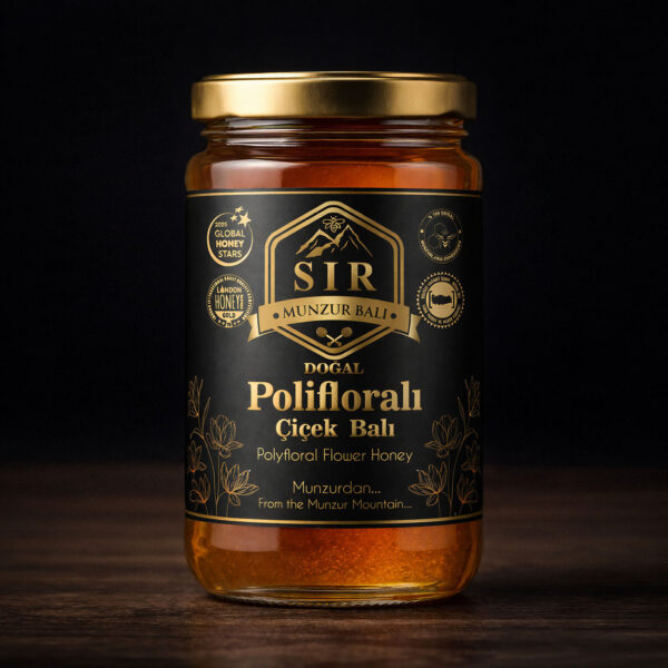 Munzurdan polifloralı doğal çiçek balı – 400 gr